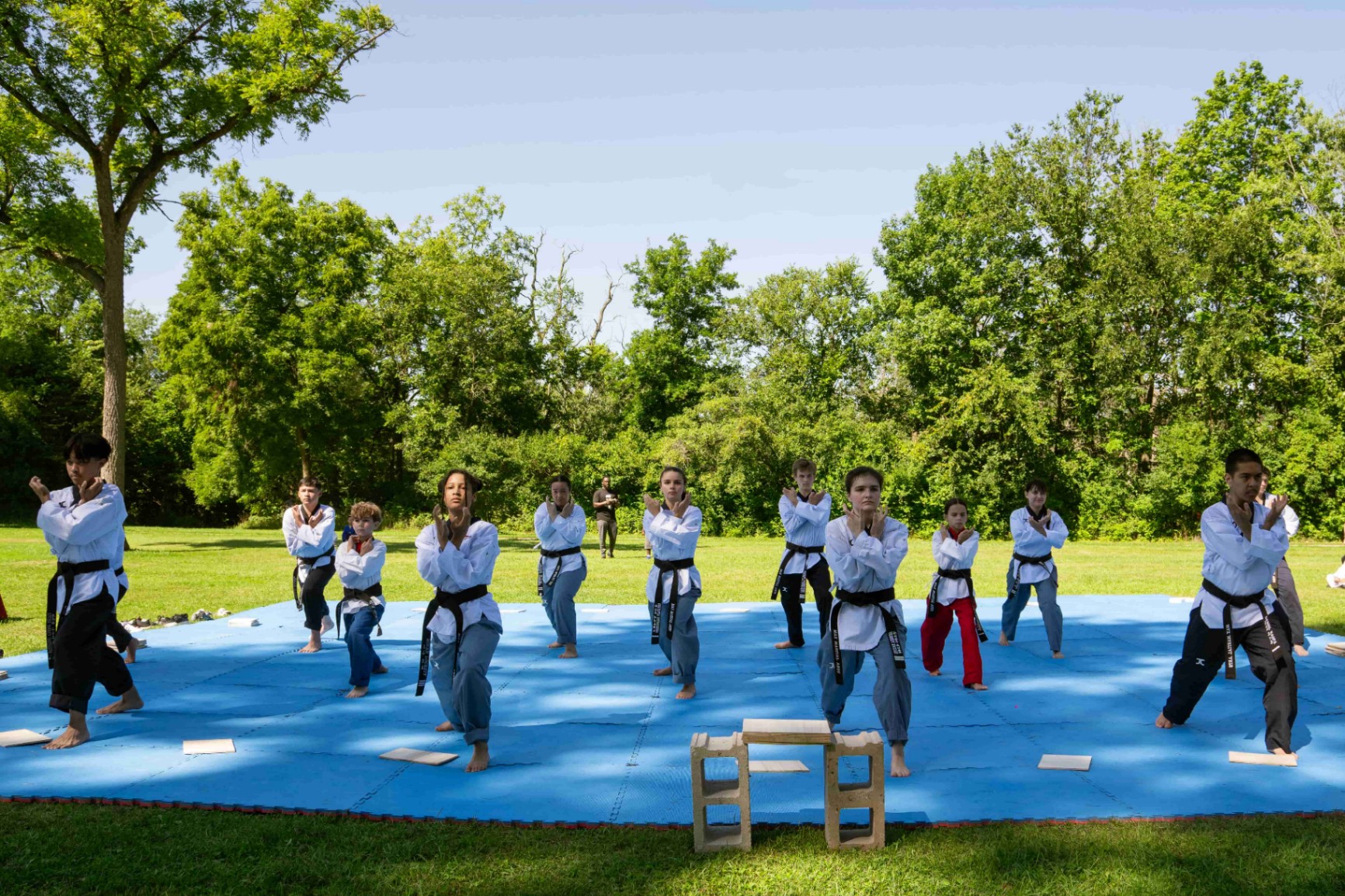 Outdoor training session